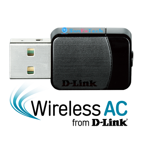Card mạng không dây USB AC600 D-Link DWA-171