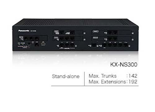 Tổng đài iP Panasonic KX-NS300, 12 trung kế, 16 máy nhánh
