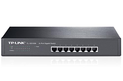 Switch 8 Port 10/100/1000Mbps Switch TP-LINK TL-SG1008D