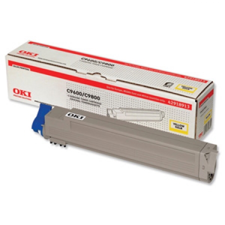 Mực in Oki C9600 Yellow Toner Cartridge