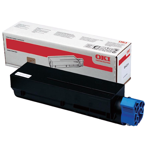 Mực đen OKI Black Toner Cartridge B412 3K trang