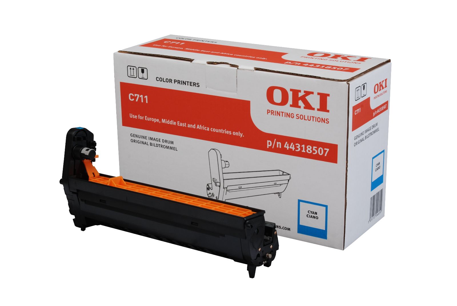 Oki C711 Cyan Drum Unit