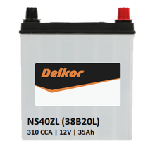 Bình Ắc quy Delkor NS40ZLMF 12V-35ah