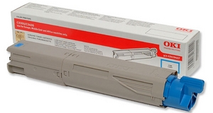 muc in oki c3300nc3400nc3600n cyan toner cartridge 43459455