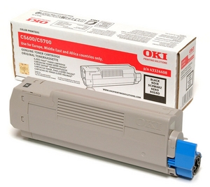 muc in oki c5600 black toner cartridge