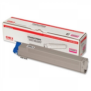 muc in oki c9600 magenta toner cartridge