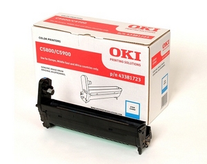 oki c5800 cyan image drum