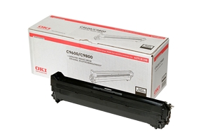 oki c9600 black drum unit