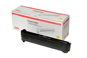 oki c9600 yellow drum unit